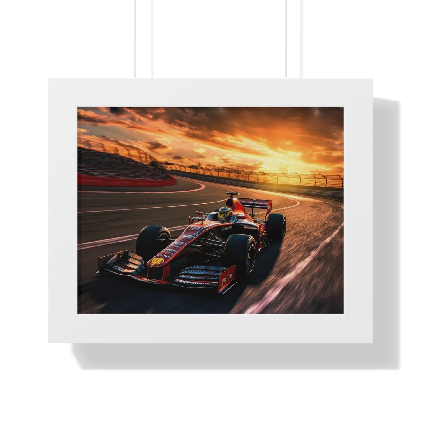 Fury of Zandvoort - Framed Poster