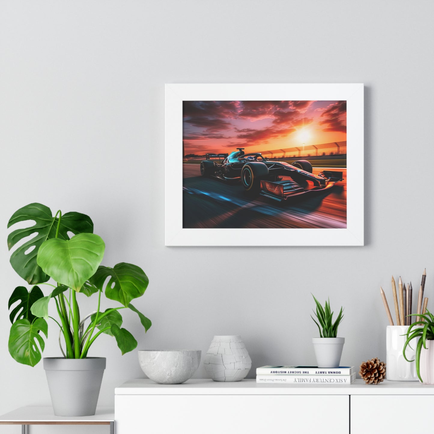 Formula Speed Art - Framed Poster