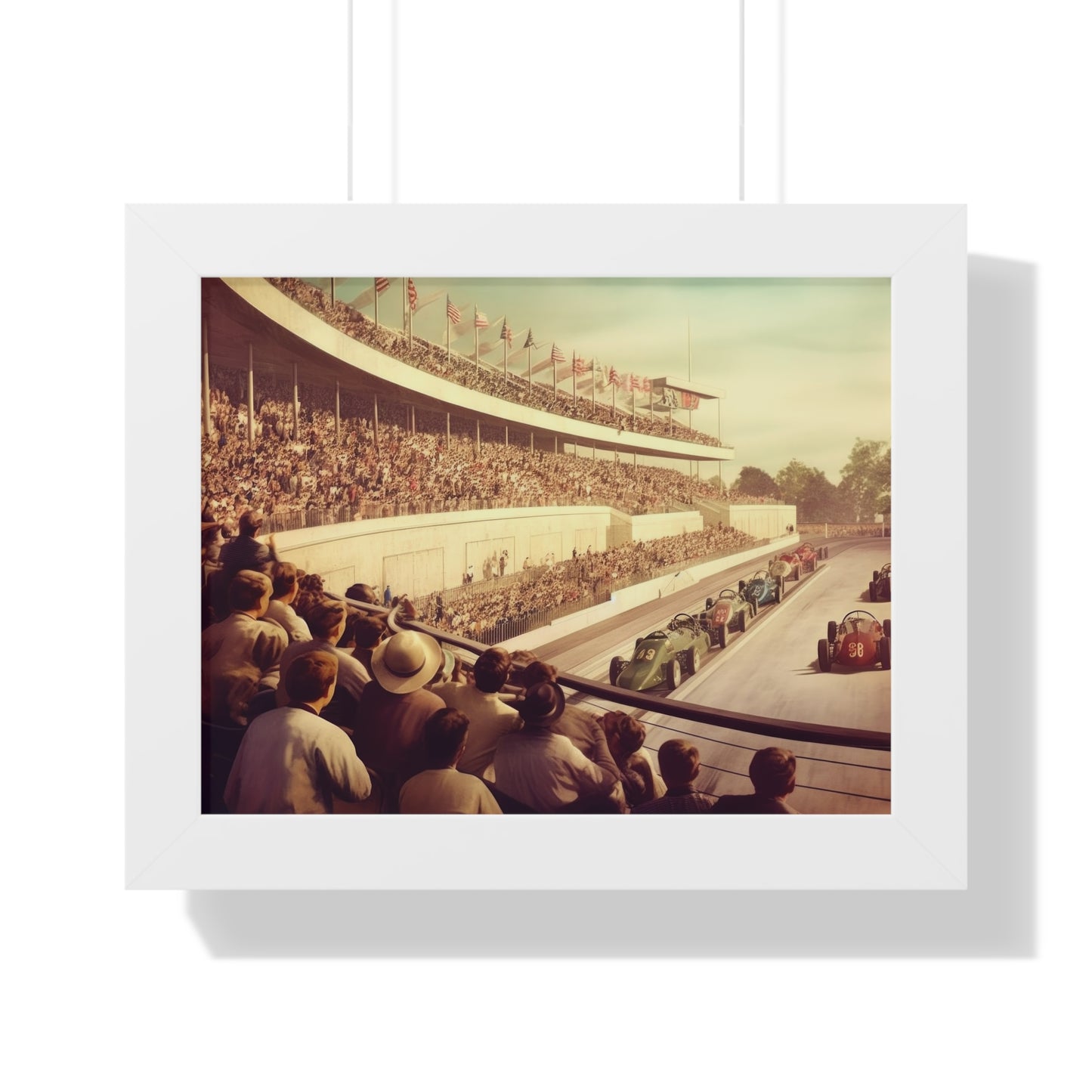 wall art collections racing poster