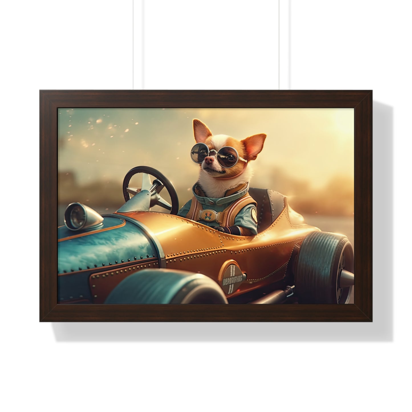 Formula Cute Chihuahua - Framed Poster