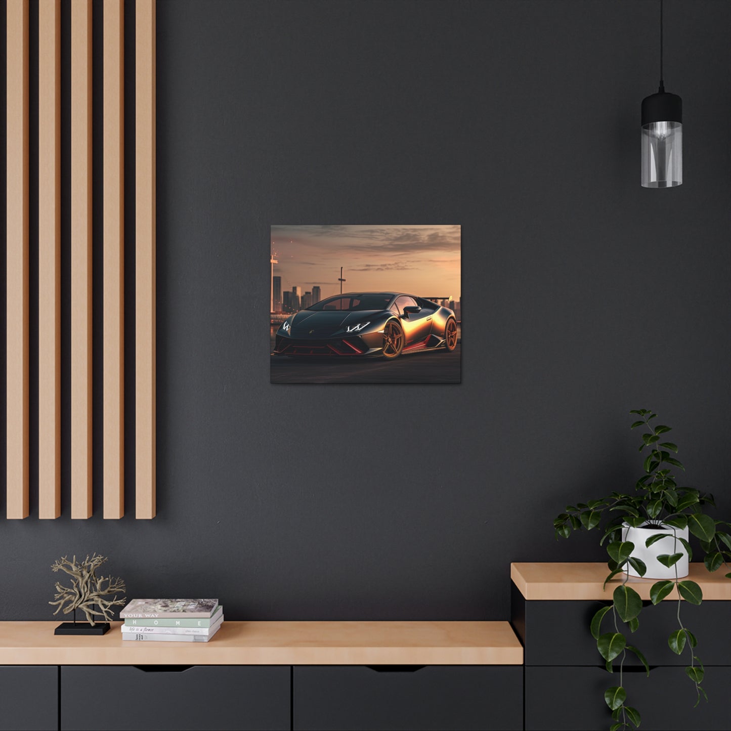 Lamborghini Flare - Canvas