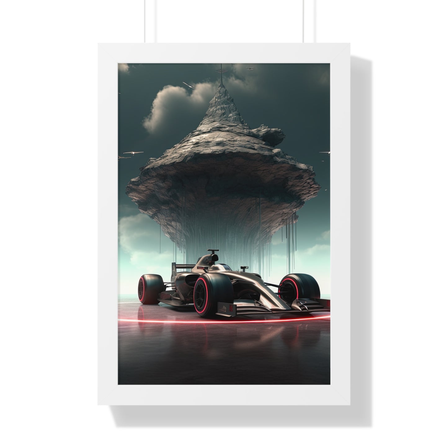 Skyscape Velocity - Framed Poster