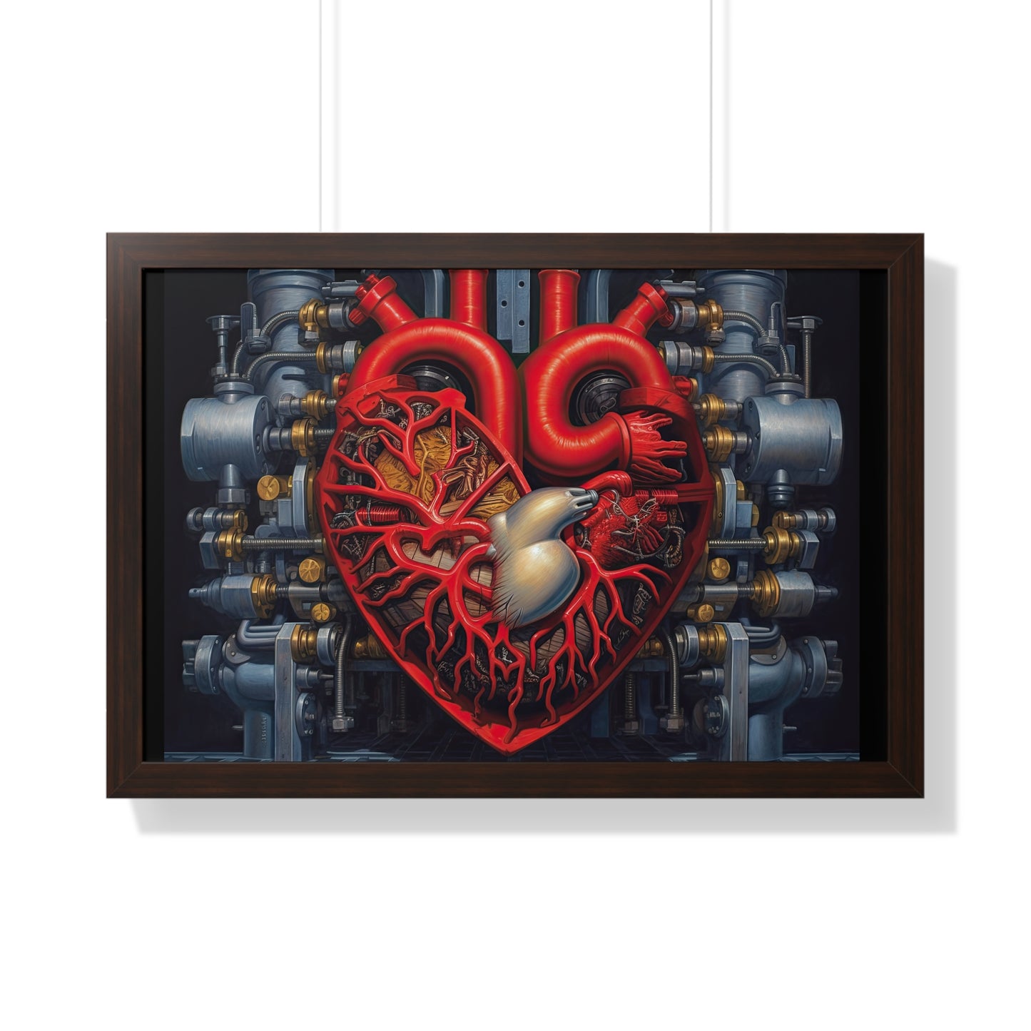 Heart of the Machine - Framed Poster