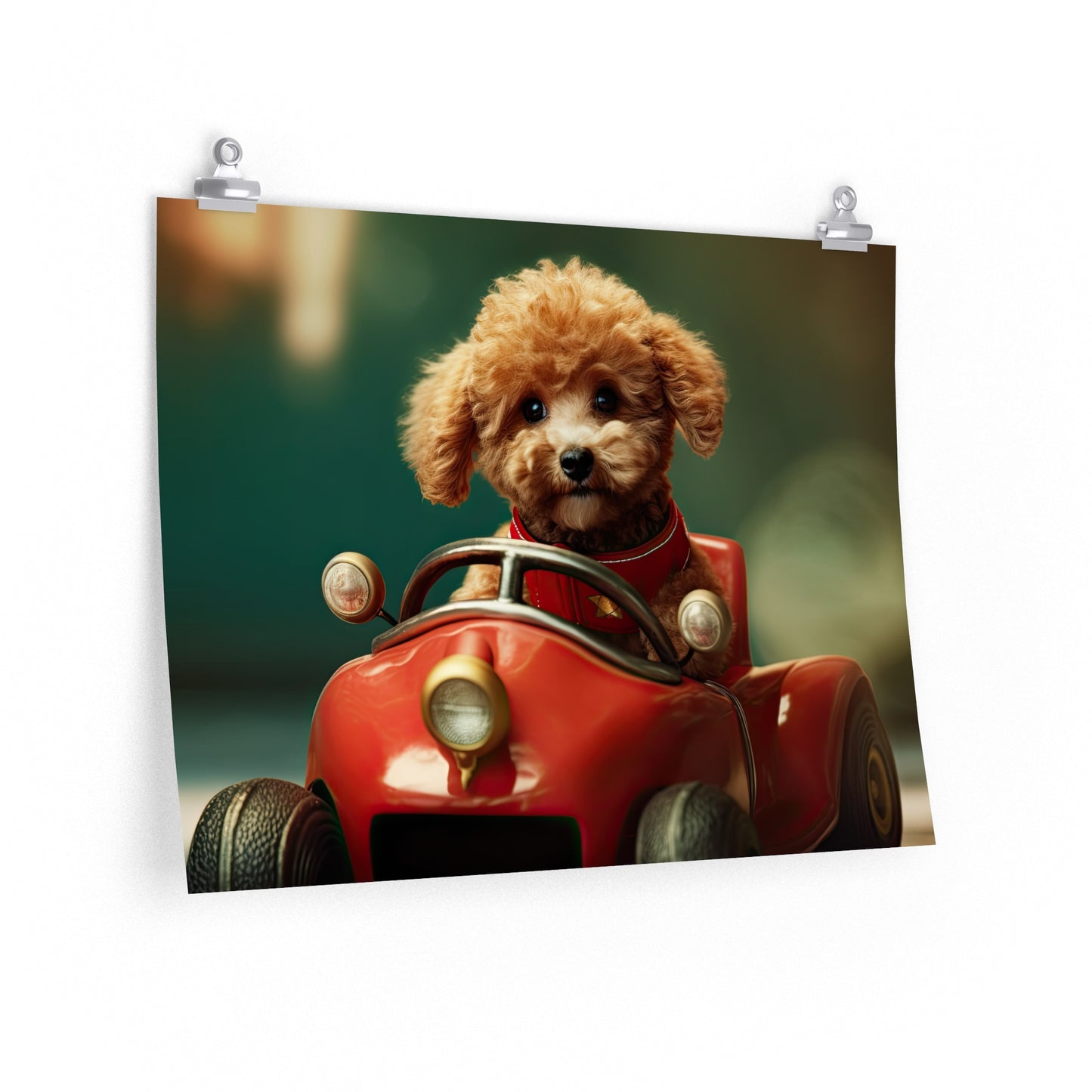 Formula Poodle Racer - Poster