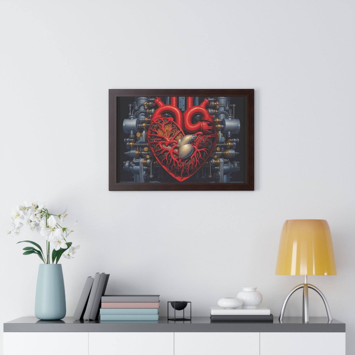 Heart of the Machine - Framed Poster