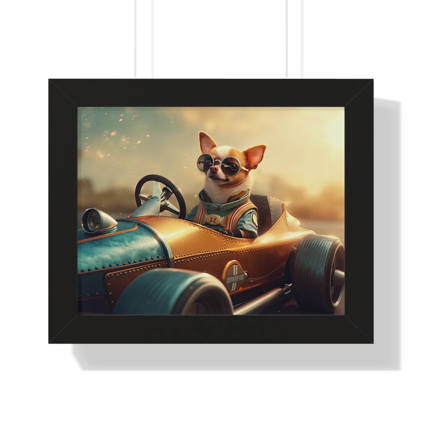 Formula Cute Chihuahua - Framed Poster