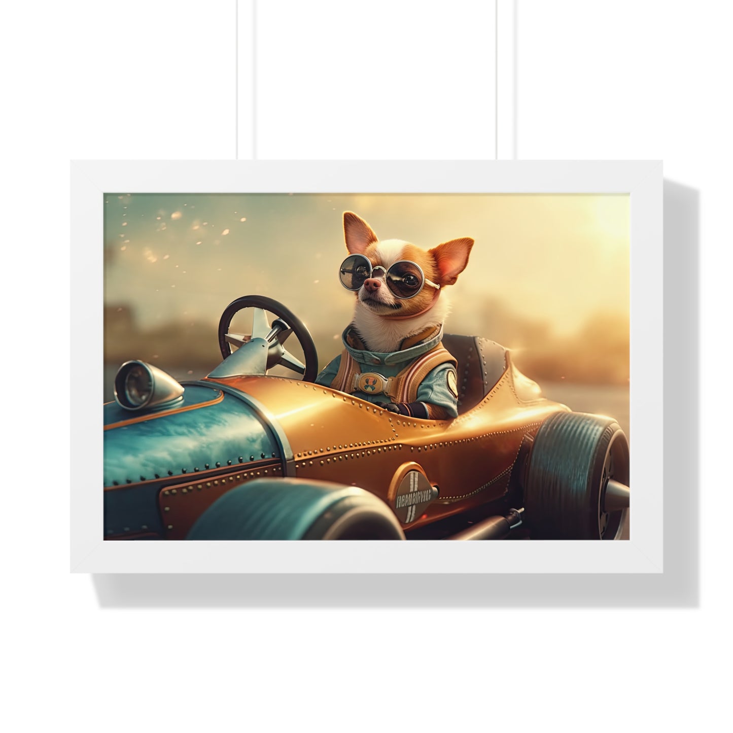 Formula Cute Chihuahua - Framed Poster