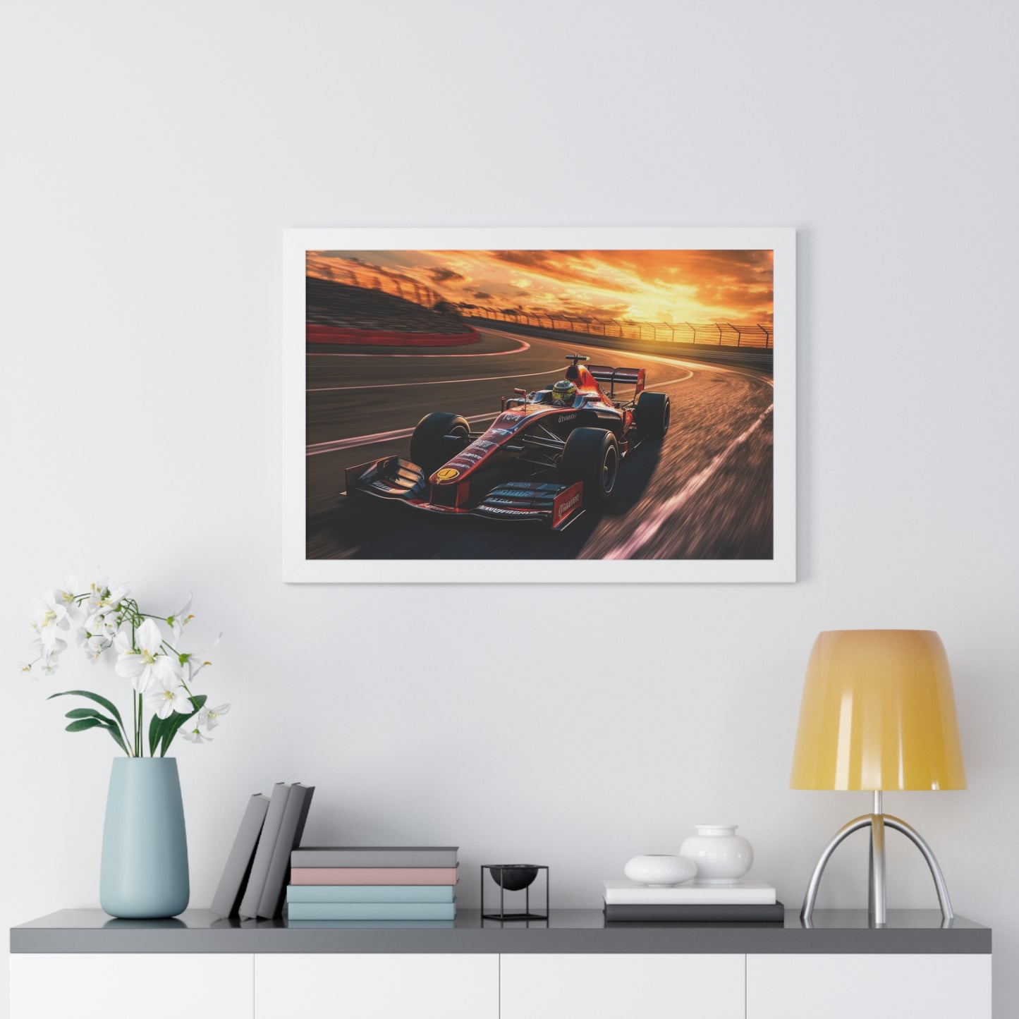 Fury of Zandvoort - Framed Poster