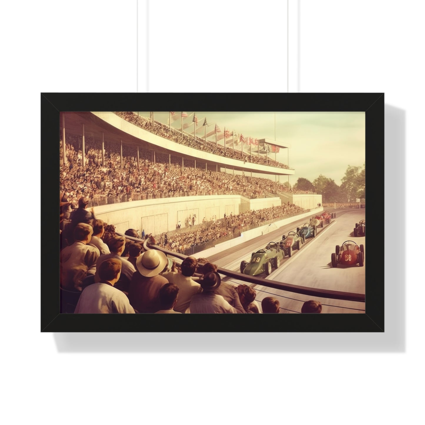 wall art collections racing poster