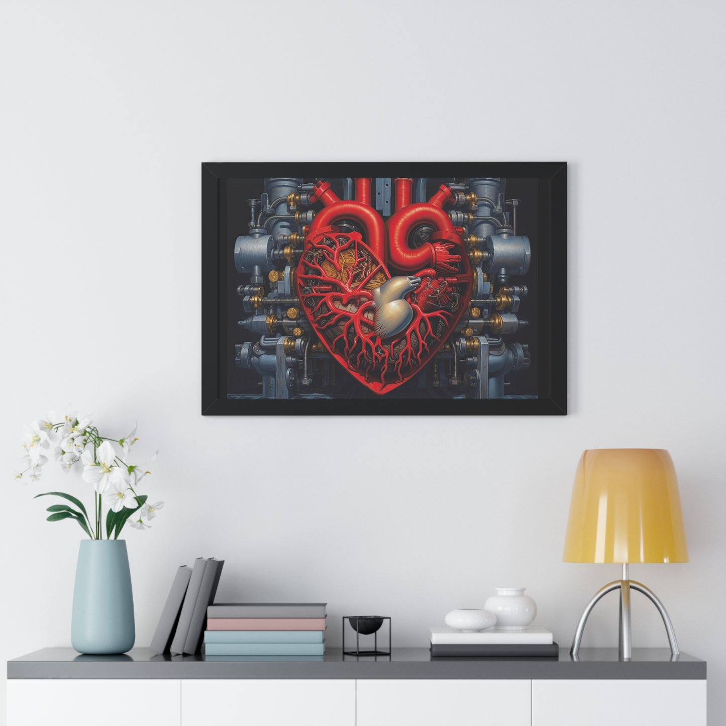 Heart of the Machine - Framed Poster