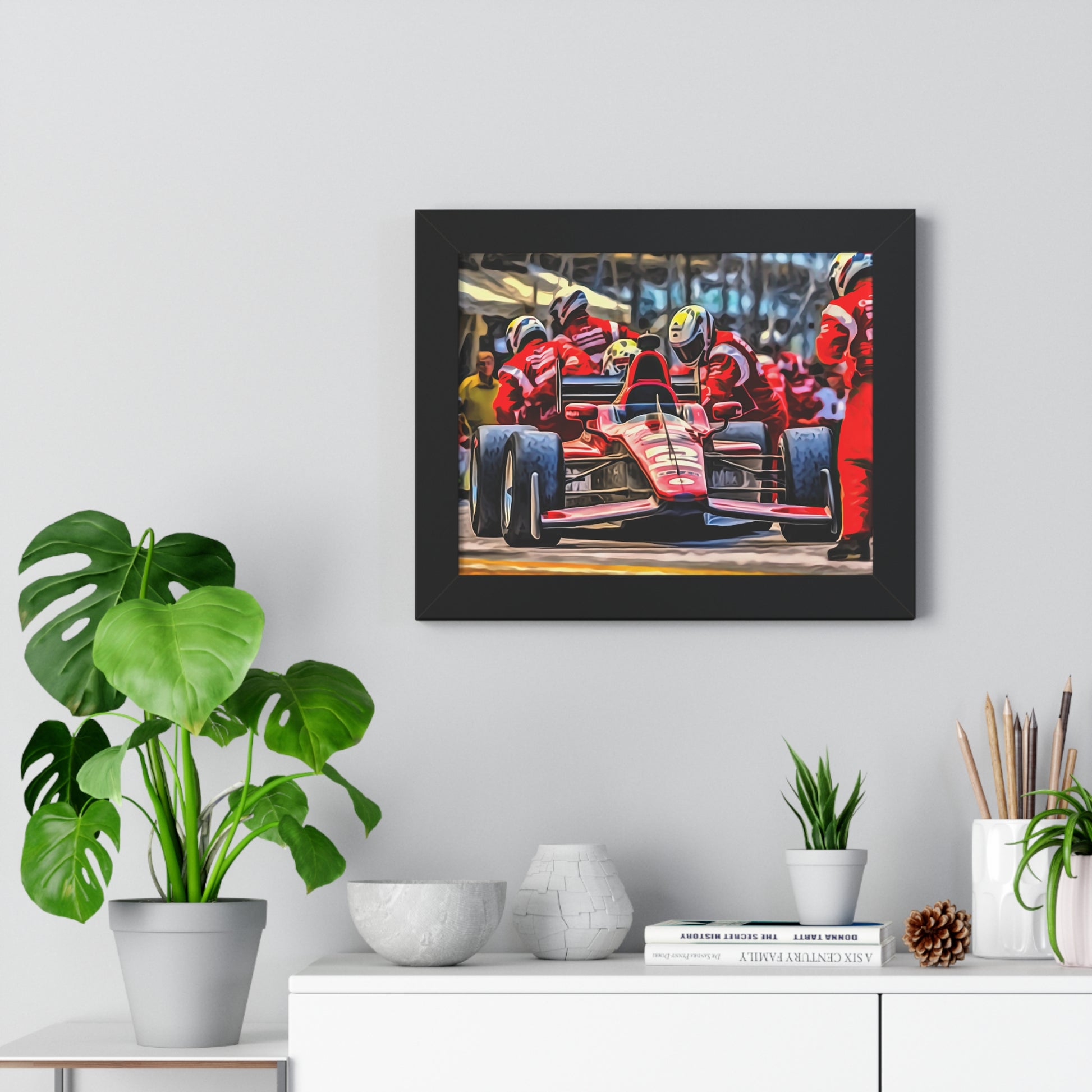 classic car racing posters