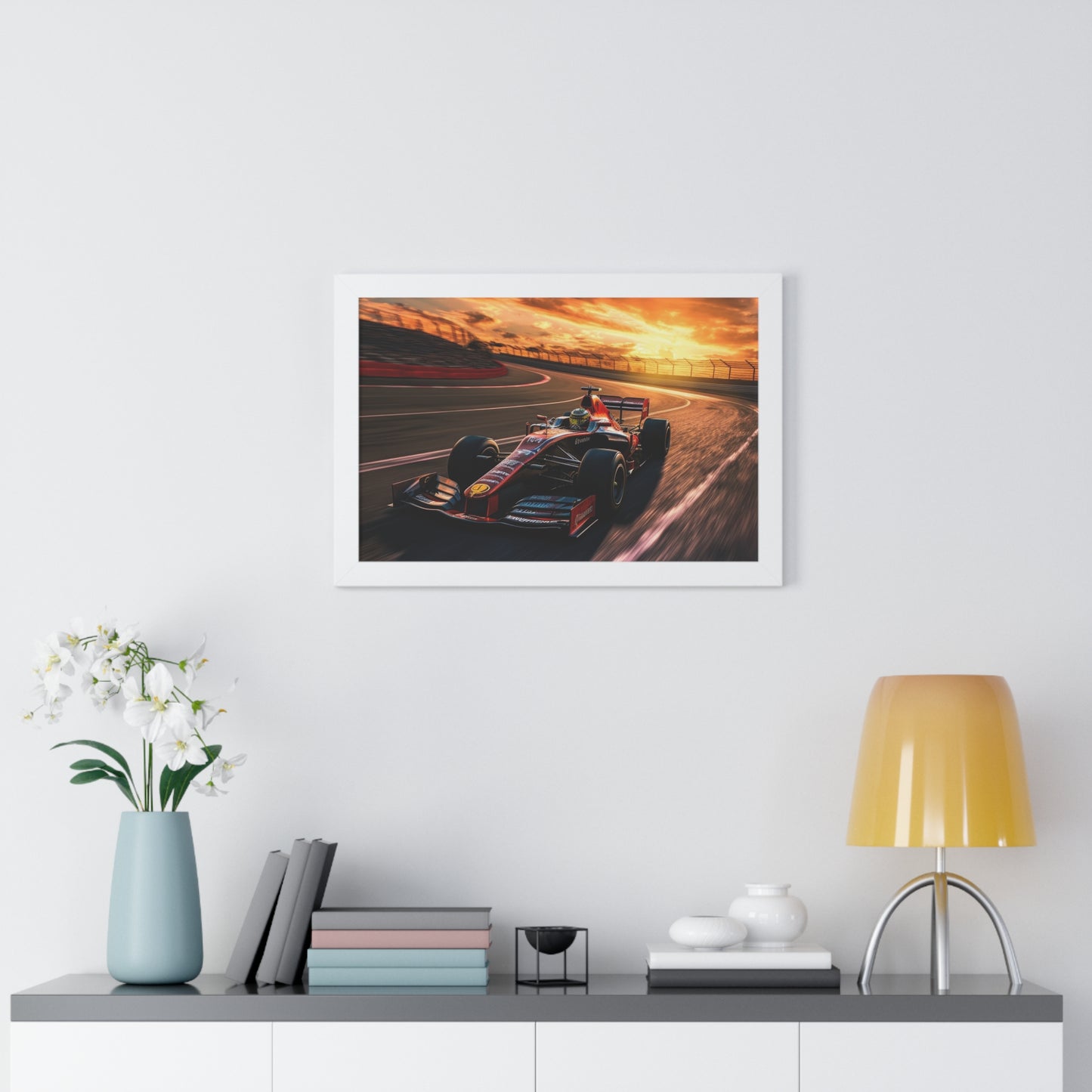 Fury of Zandvoort - Framed Poster