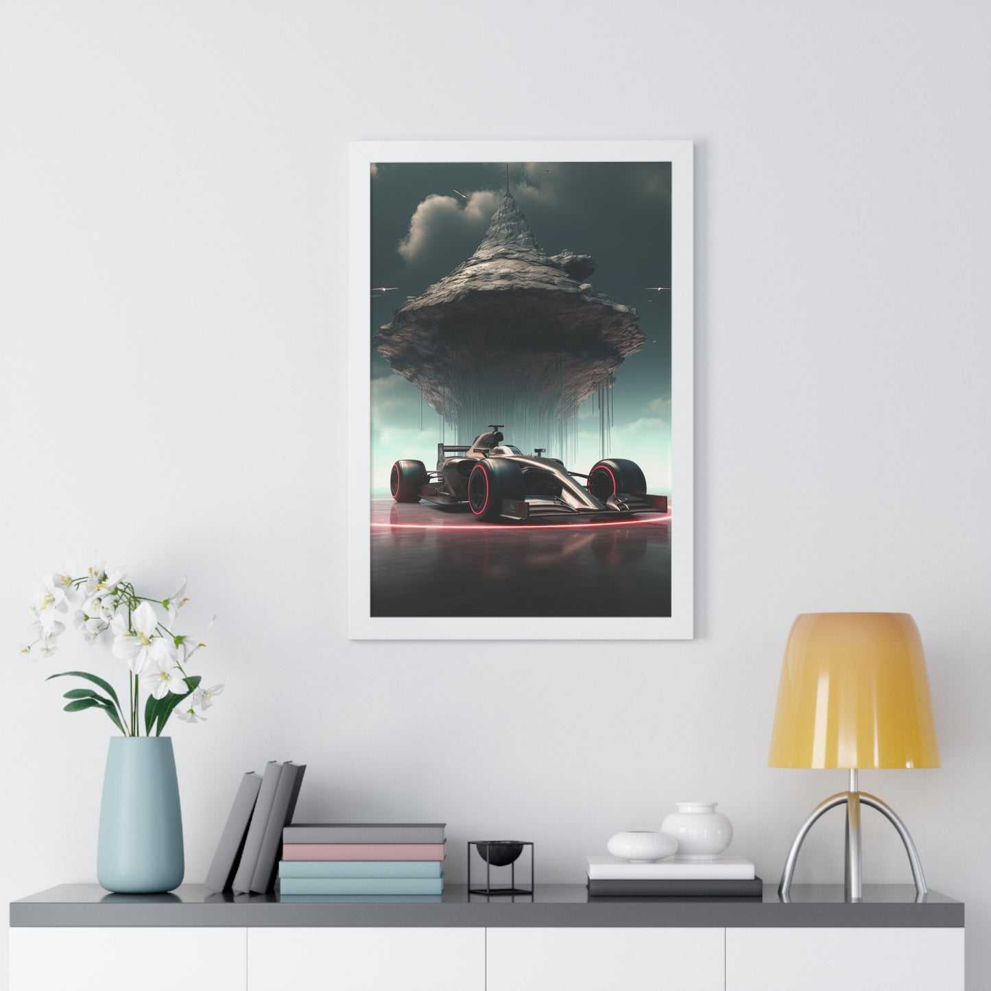 Skyscape Velocity - Framed Poster