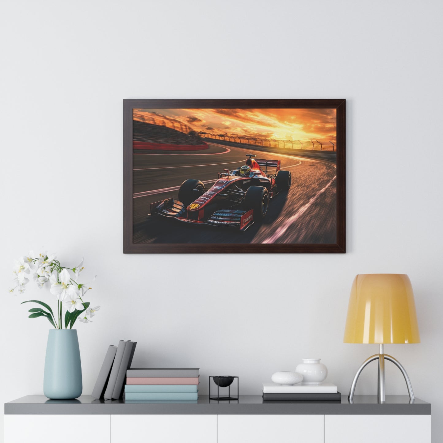 Fury of Zandvoort - Framed Poster