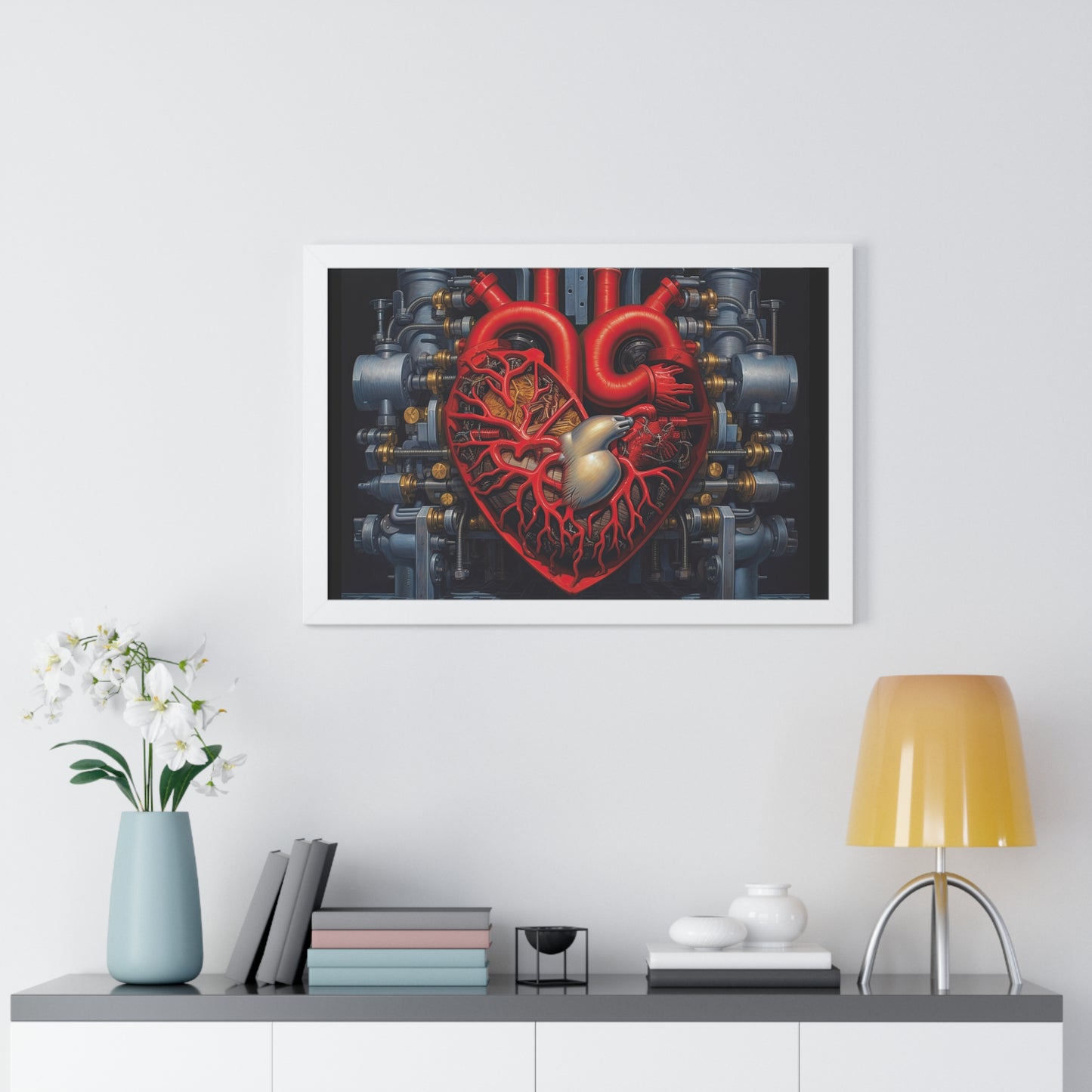 Heart of the Machine - Framed Poster