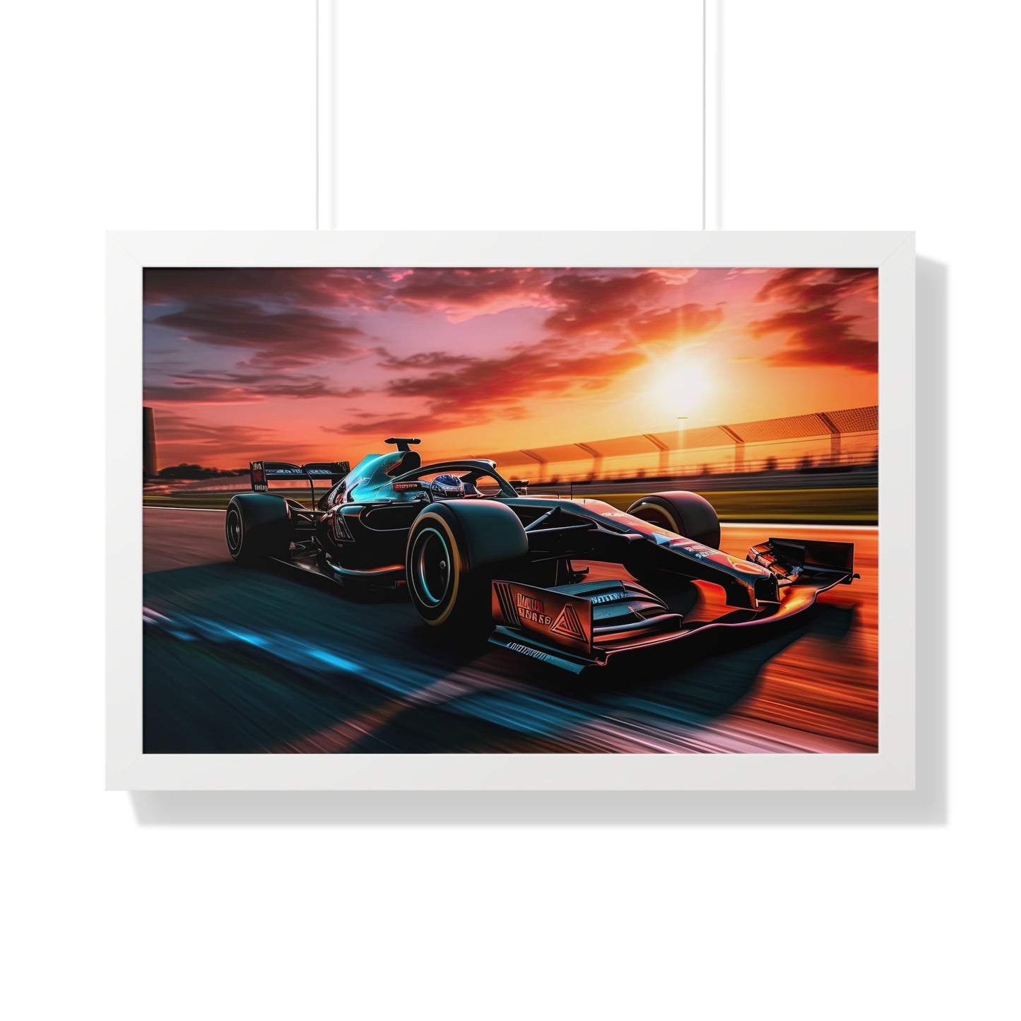 Formula Speed Art - Framed Poster