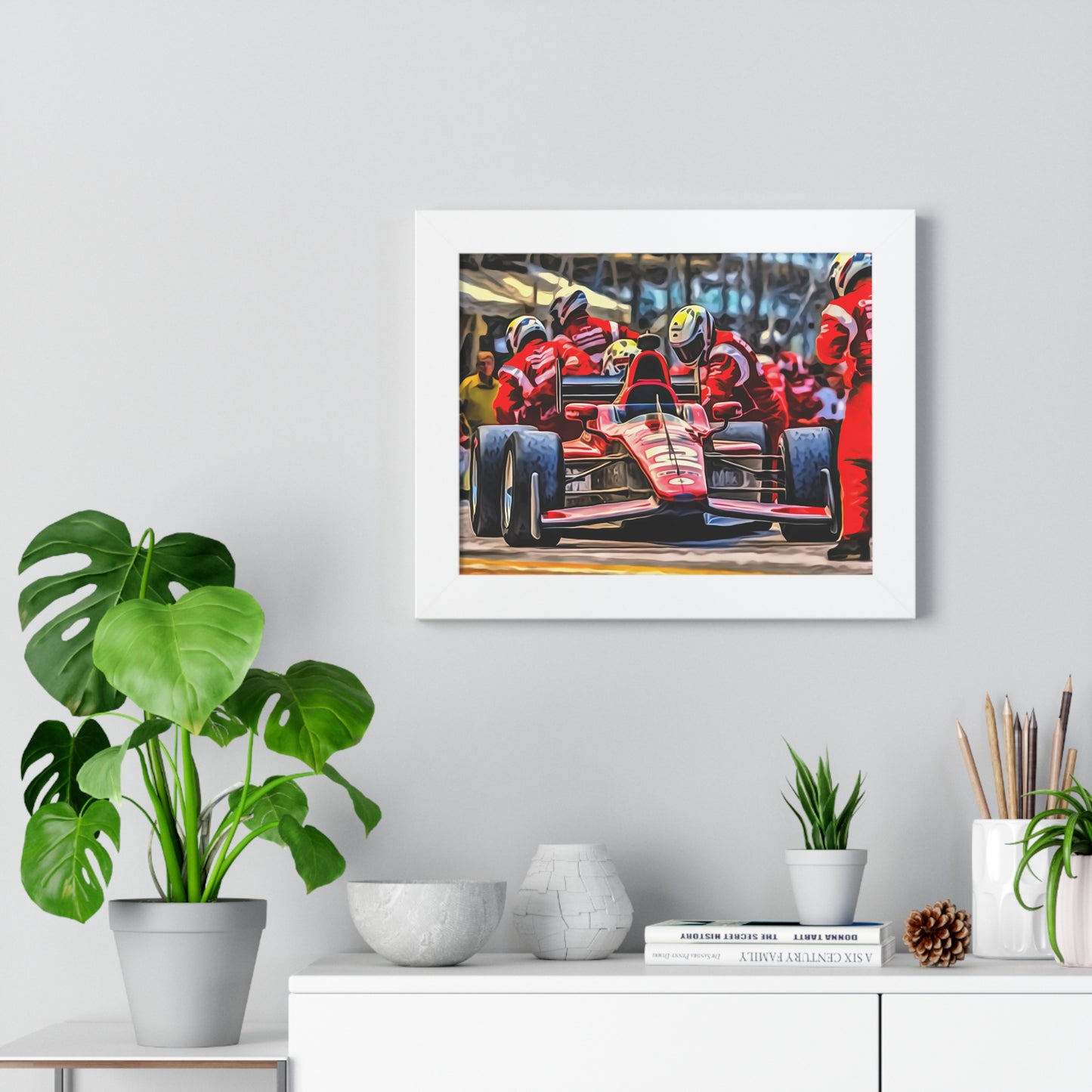 race car wall decor