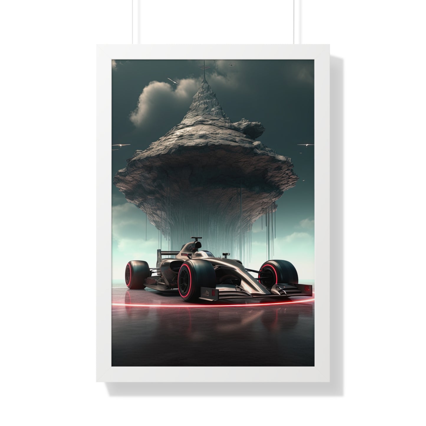 Skyscape Velocity - Framed Poster