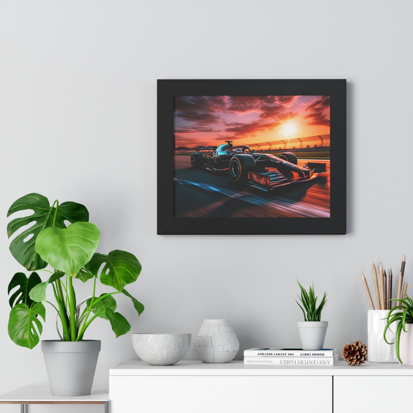 Formula Speed Art - Framed Poster