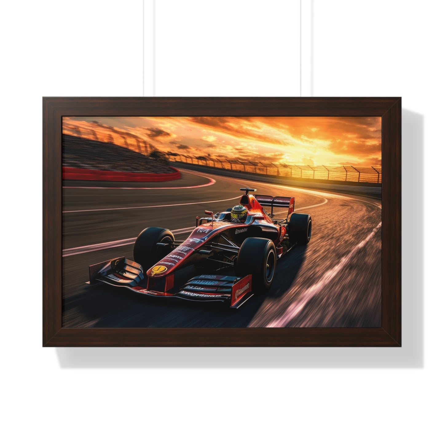 Fury of Zandvoort - Framed Poster