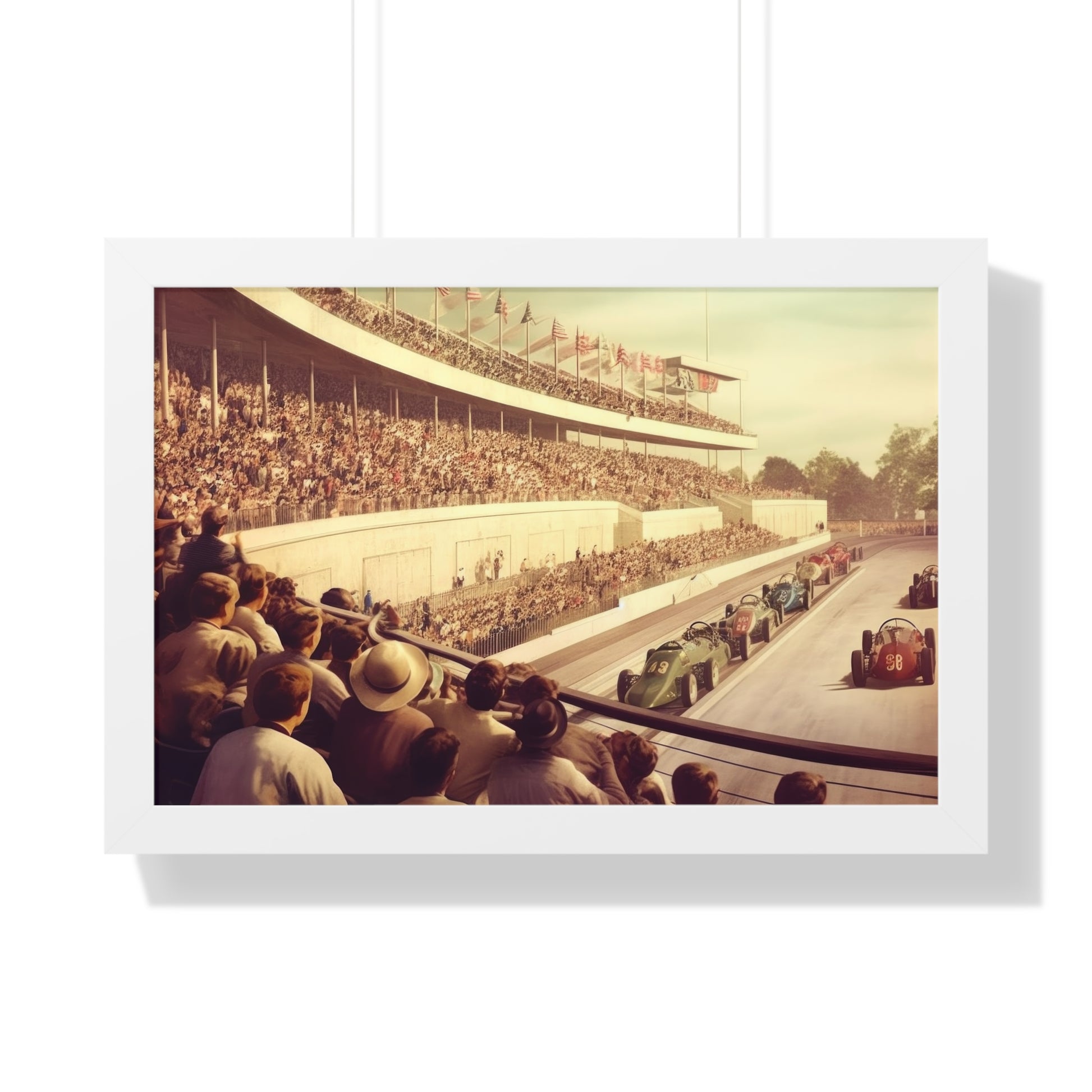 wall art collections racing poster