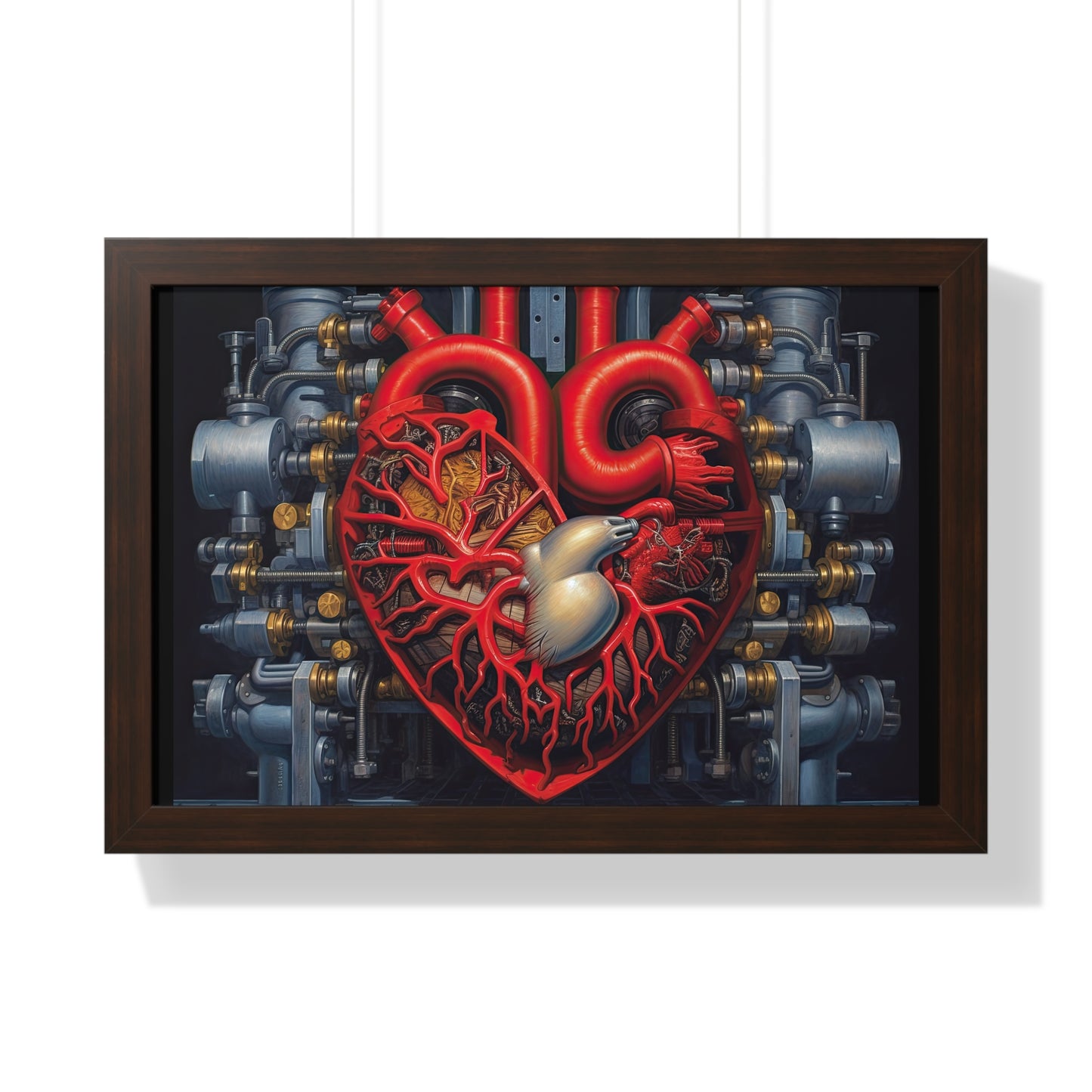 Heart of the Machine - Framed Poster