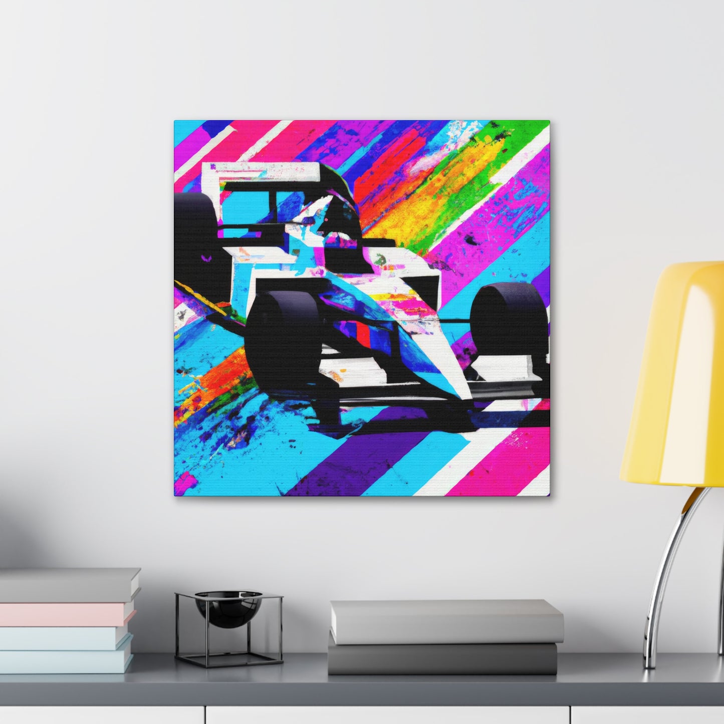 Formula Fever Wall Art - Canvas