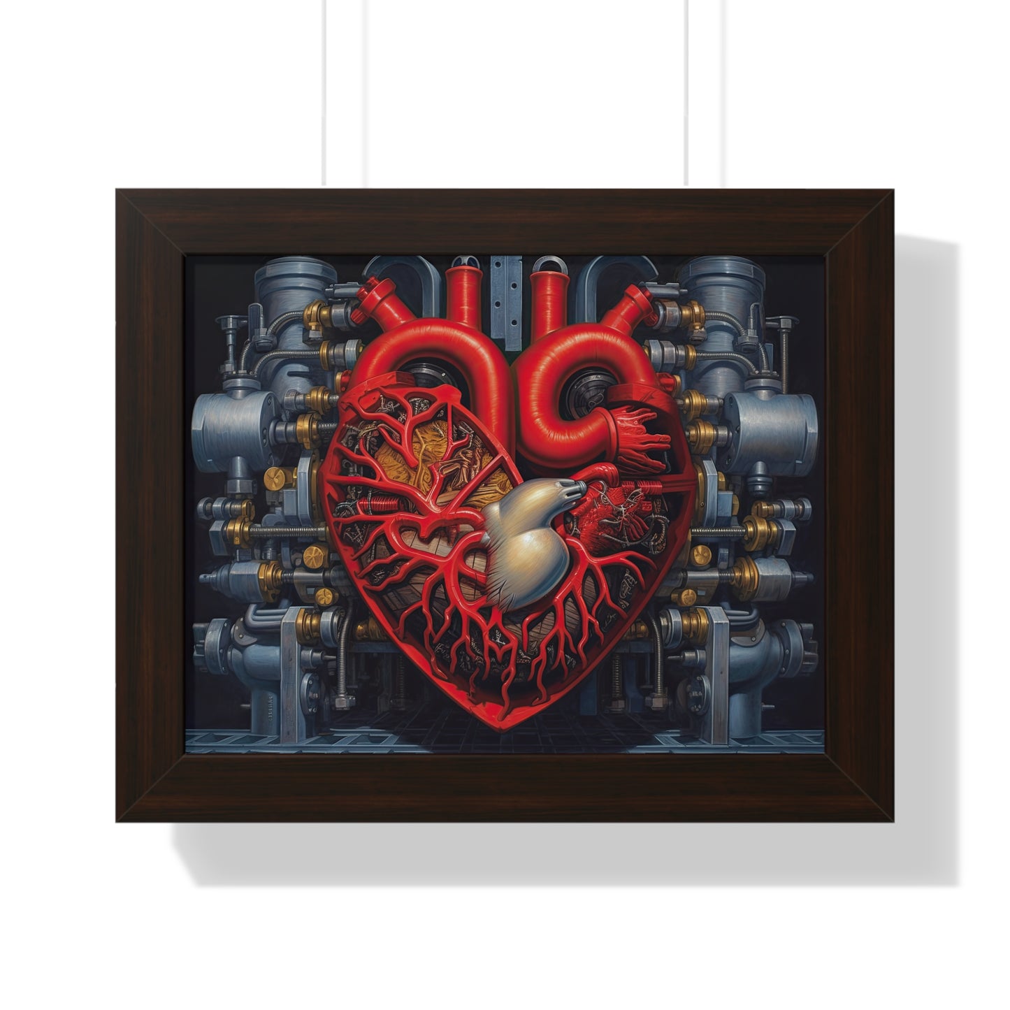 Heart of the Machine - Framed Poster